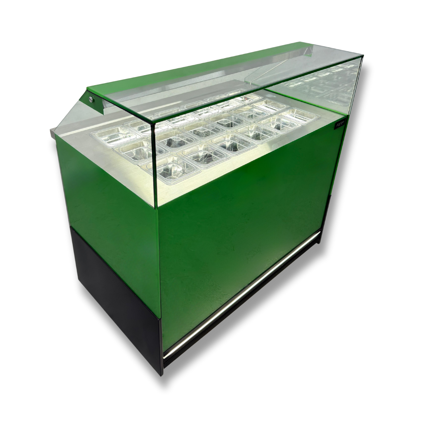 Vitrina Topinera 18 Refrigerados 1.20 mts. EVO