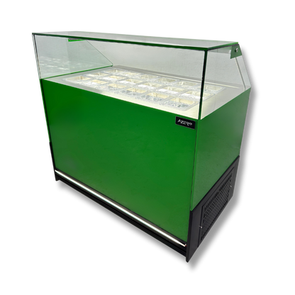 Vitrina Topinera 18 Refrigerados 1.20 mts. EVO