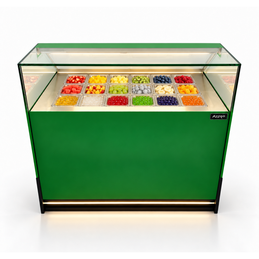 Vitrina Topinera 18 Refrigerados 1.20 mts. EVO personalizada