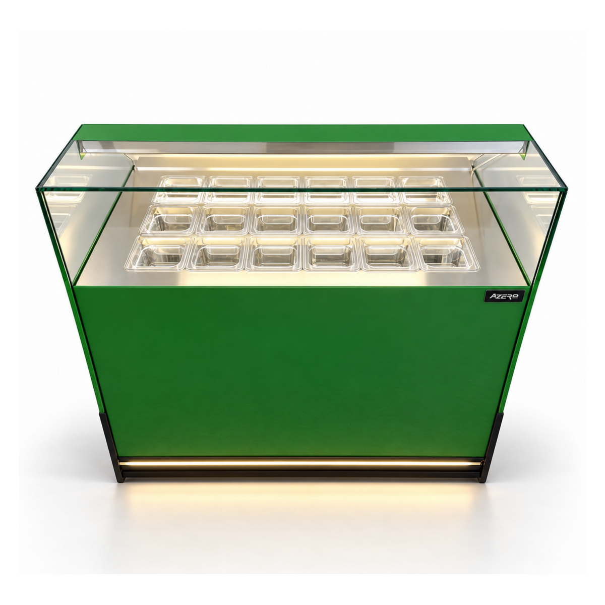 Vitrina Topinera 18 Refrigerados 1.20 mts. EVO personalizada