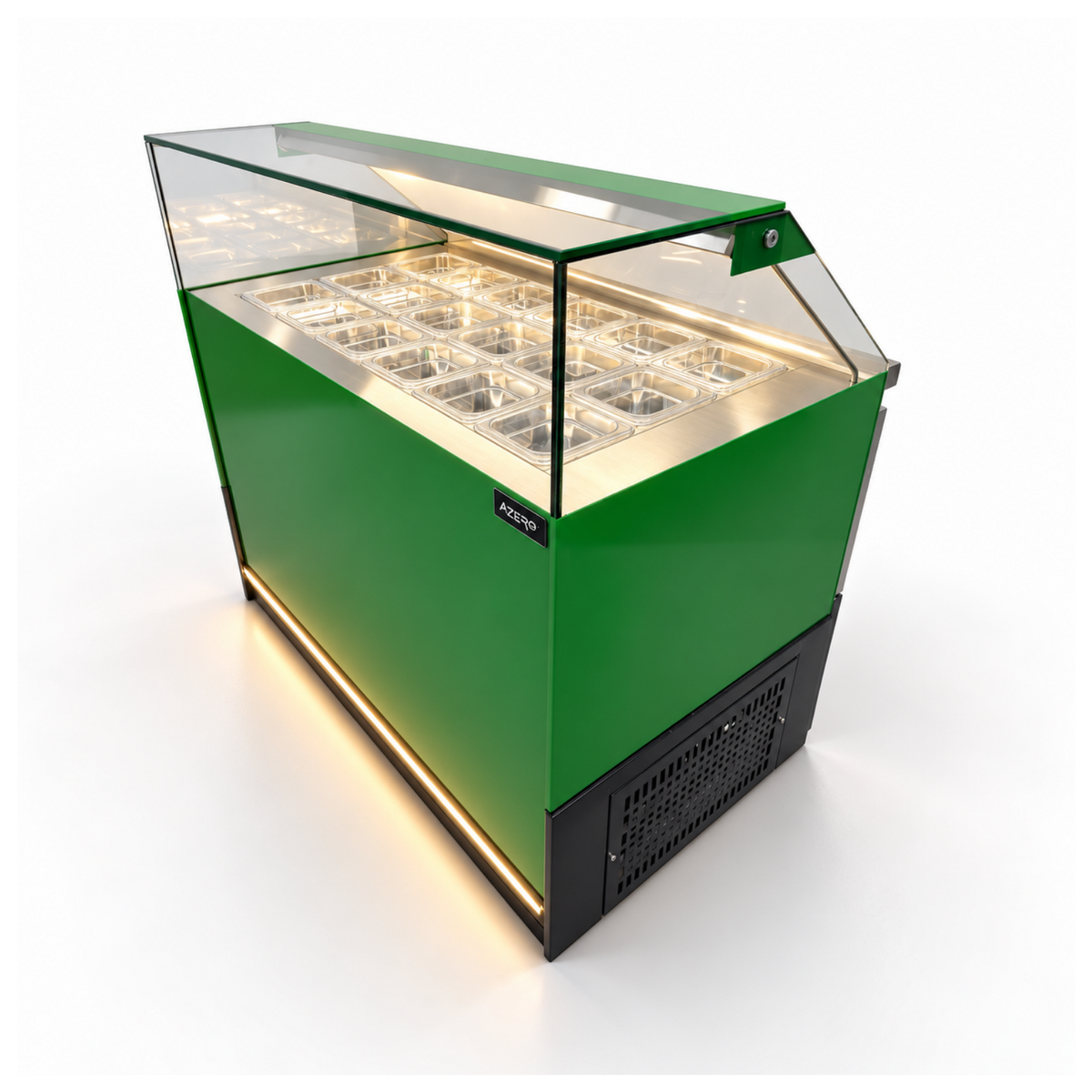 Vitrina Topinera 18 Refrigerados 1.20 mts. EVO personalizada