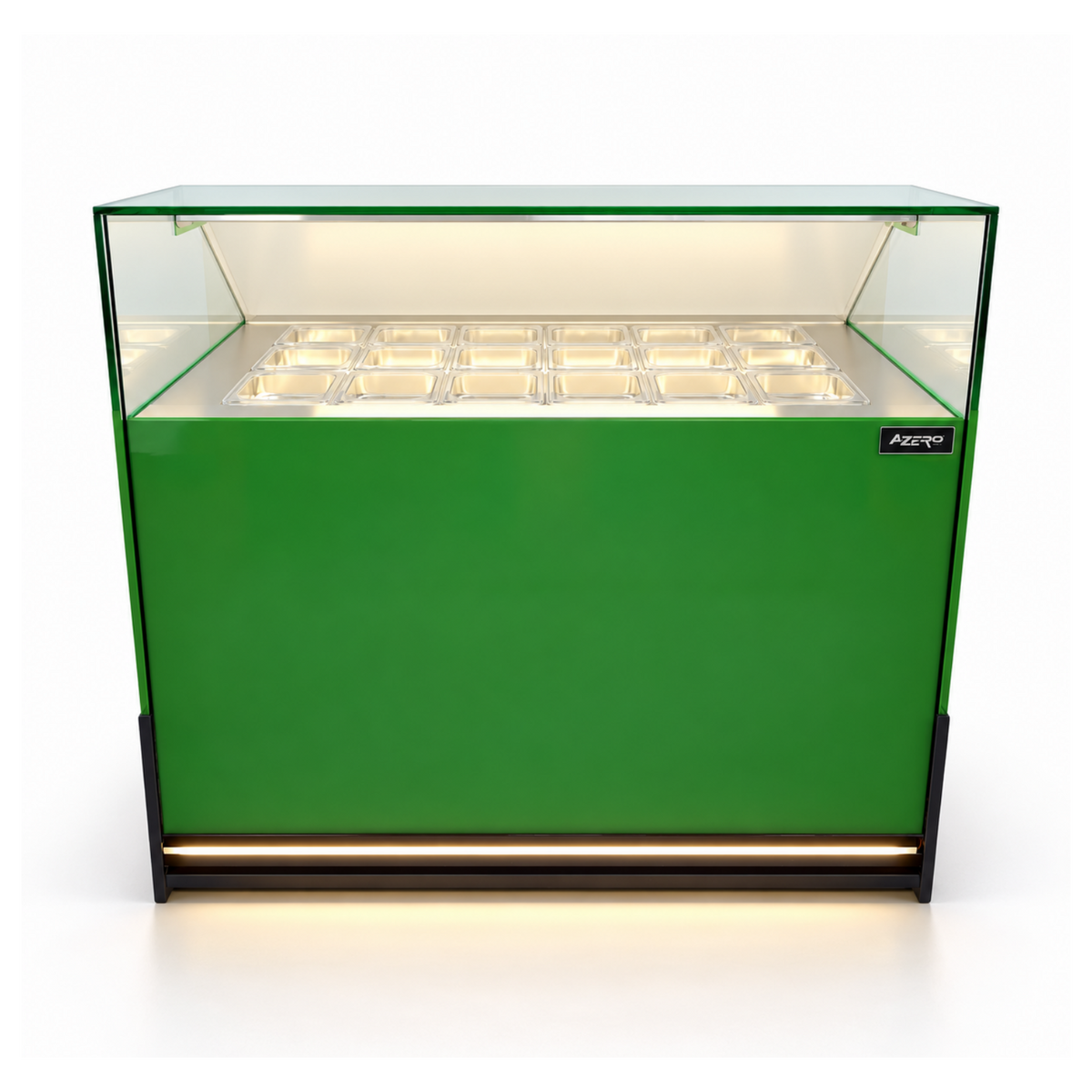 Vitrina Topinera 18 Refrigerados 1.20 mts. EVO personalizada