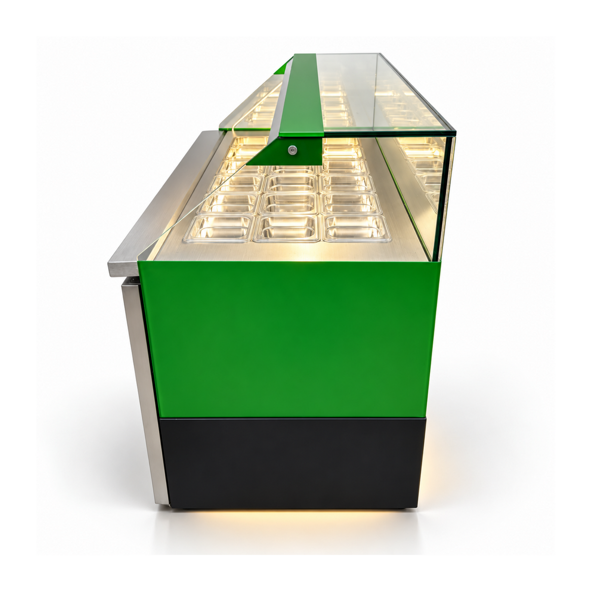 Vitrina Topinera 18 Refrigerados 1.20 mts. EVO personalizada