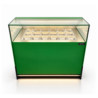 Vitrina Topinera 18 Refrigerados 1.20 mts. EVO personalizada