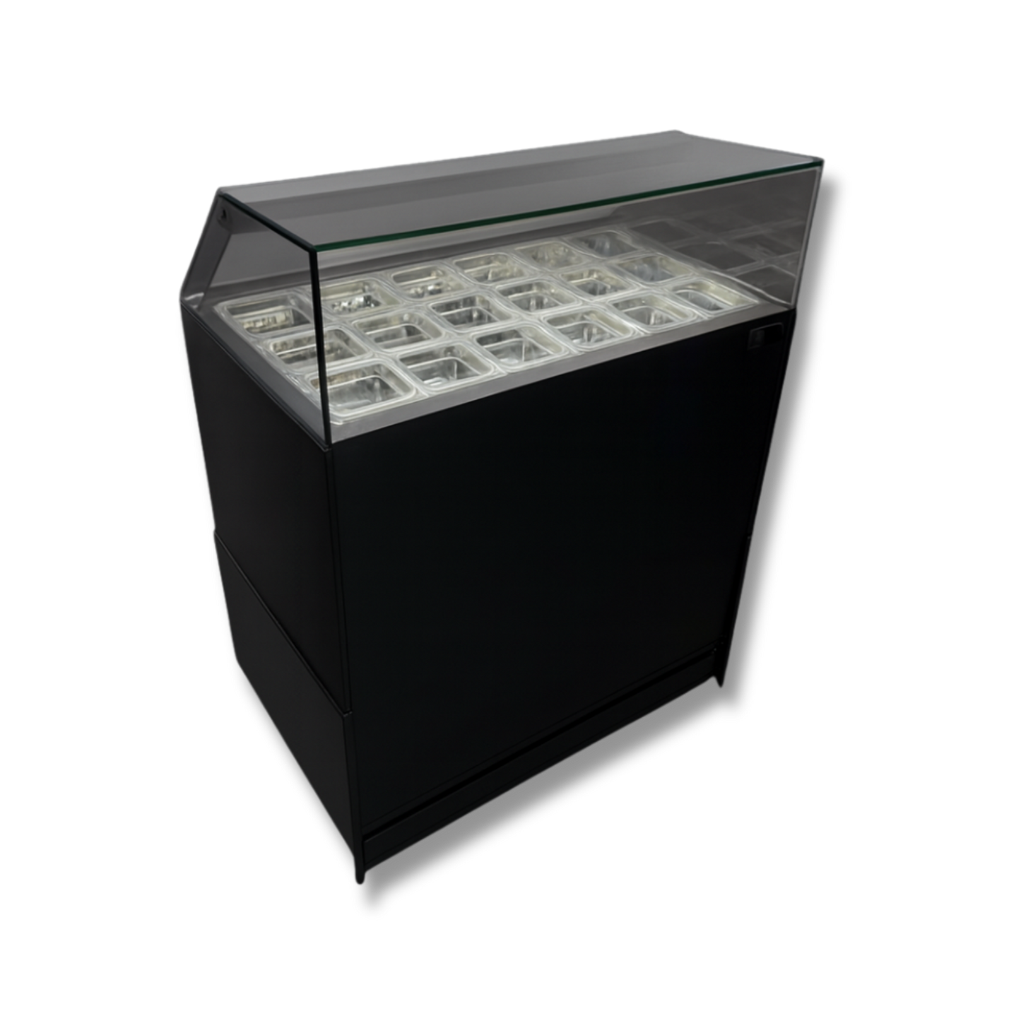 Vitrina Topinera 15 Refrigerados 1.00 mts. EVO WHITE o BLACK