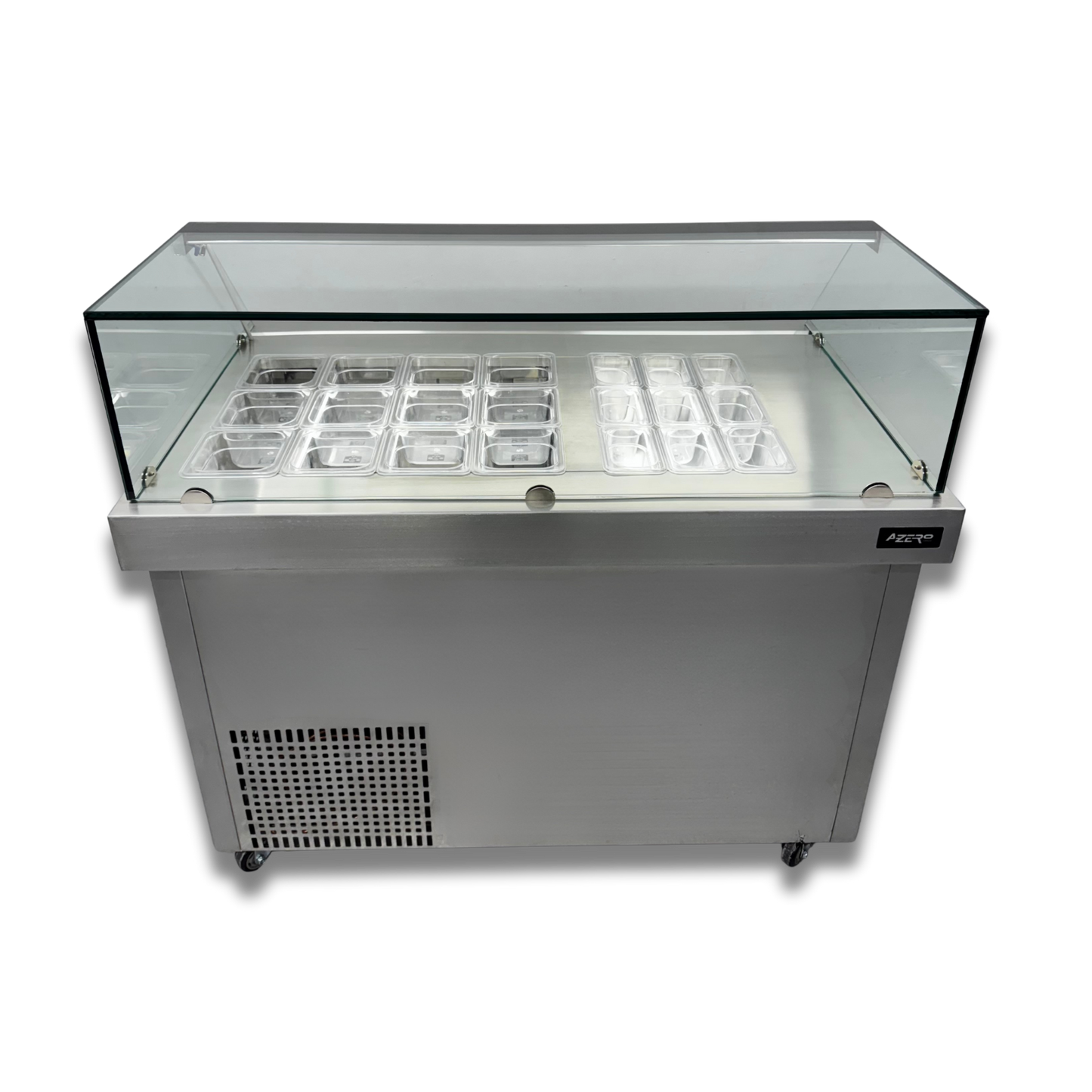 Vitrina Topinera 12 Refrigerados + 9 Neutros