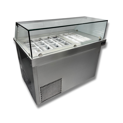 Vitrina Topinera 12 Refrigerados + 9 Neutros