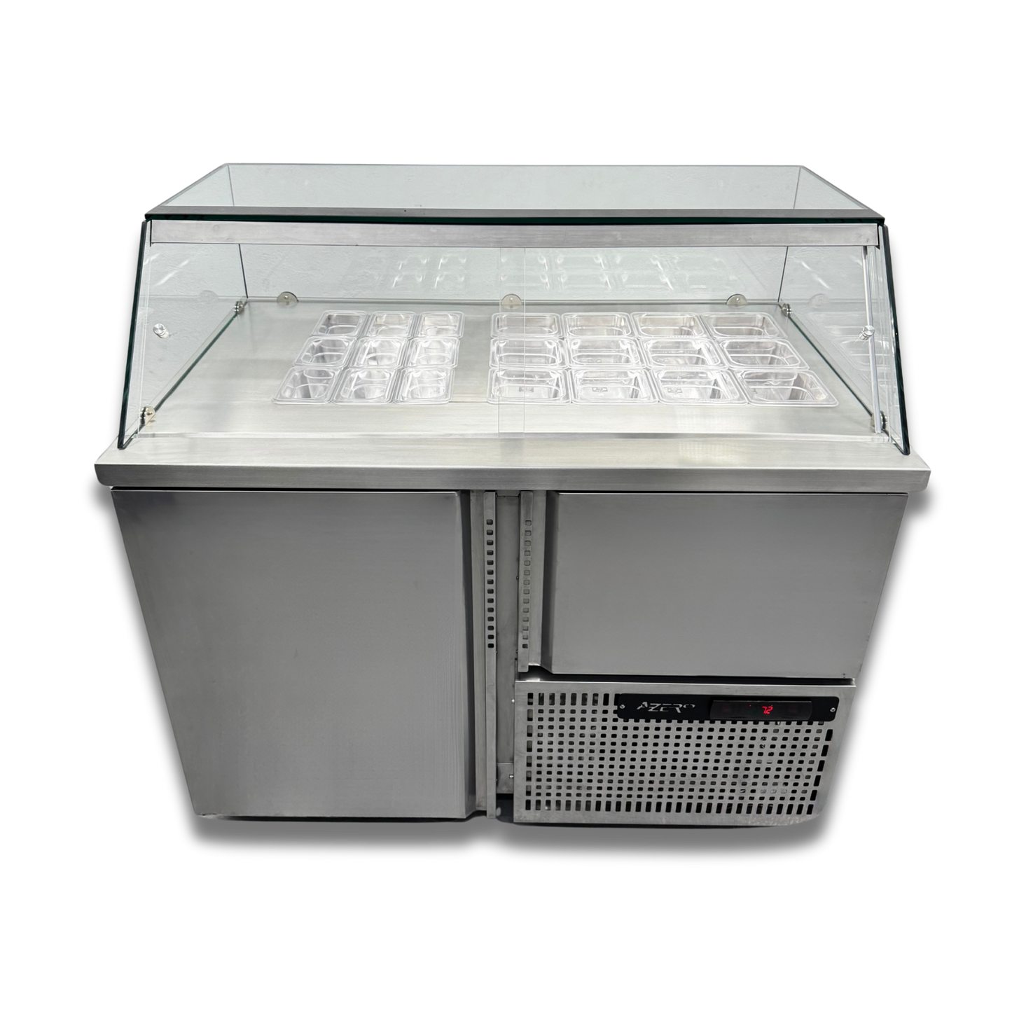Vitrina Topinera 12 Refrigerados + 9 Neutros