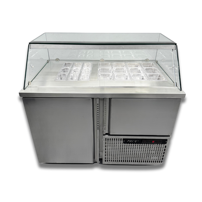 Vitrina Topinera 12 Refrigerados + 9 Neutros