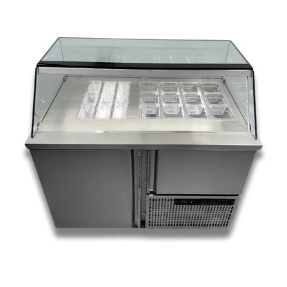 Vitrina Topinera 12 Refrigerados + 9 Neutros