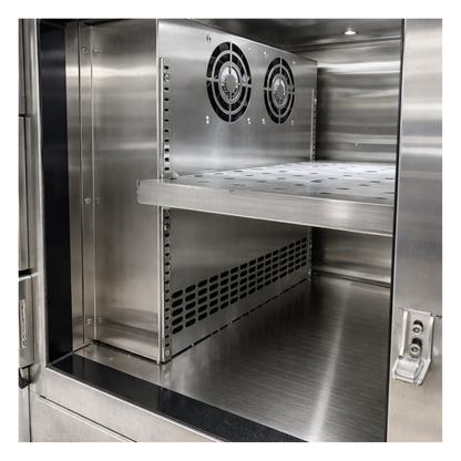 Vitrina Topinera de 3 Temperaturas para 30 Toppings (No incluye Azafates)