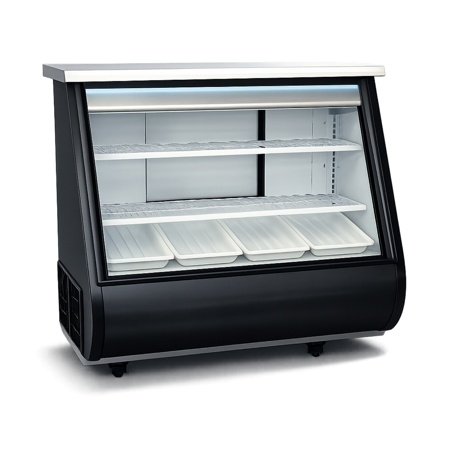 Vitrina mixta horizontal 1.37 mts. sin casilla AZ-PH-24D