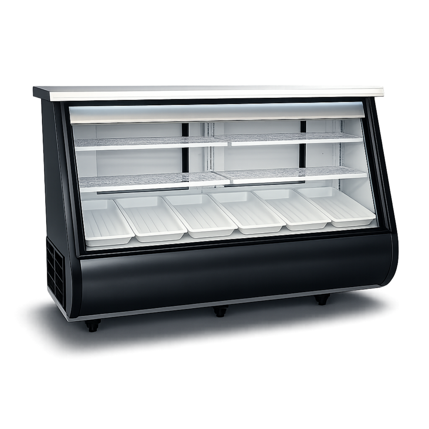 Vitrina mixta horizontal 1.95 mts. sin casilla AZ-PH-33D