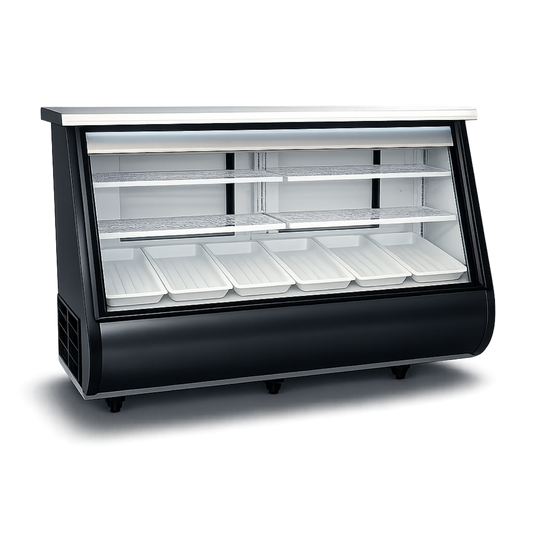 Vitrina mixta horizontal 1.95 mts. sin casilla AZ-PH-33D