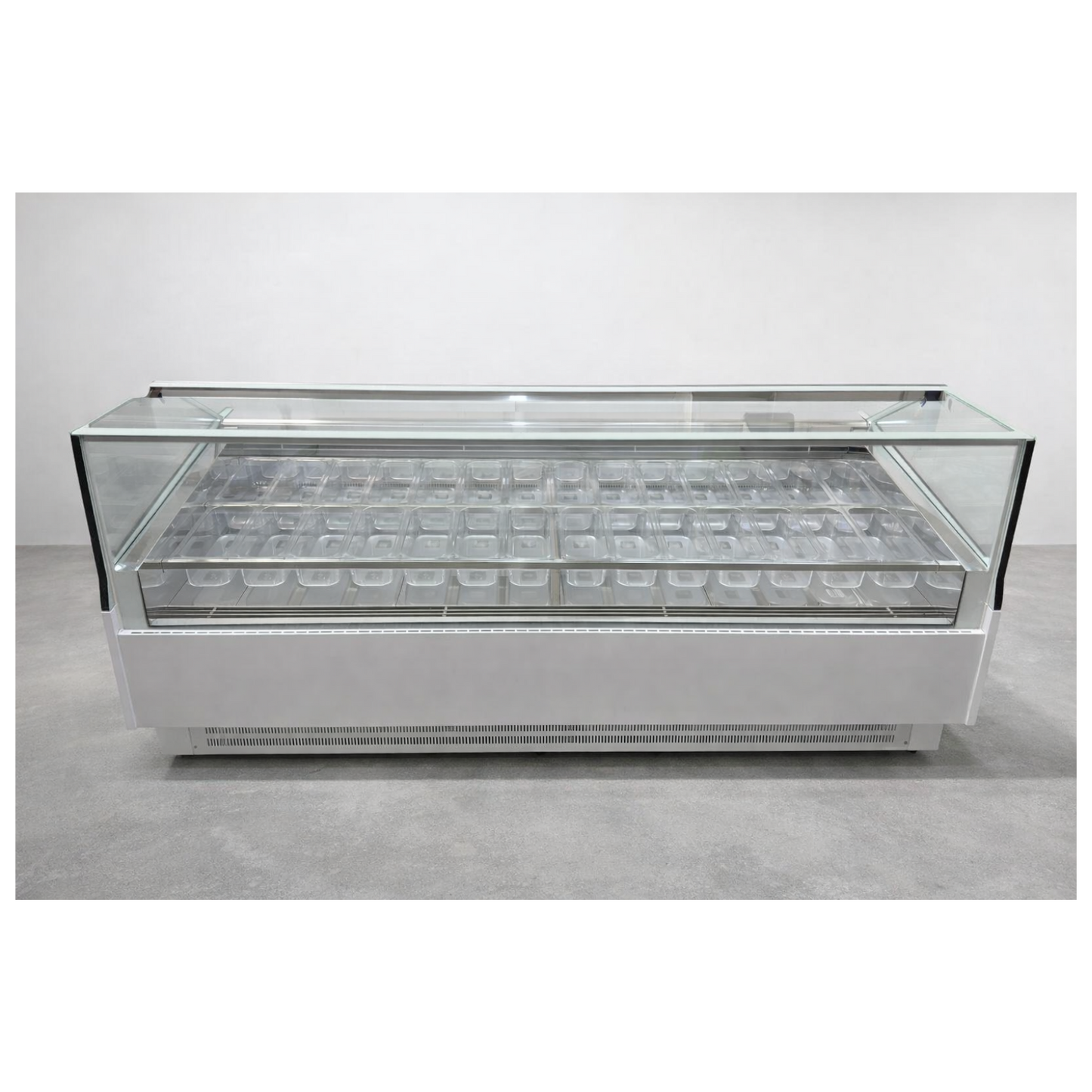 Vitrina para Helados o Gelato 26 sabores flotantes AZ-VH2530 EVO WHITE