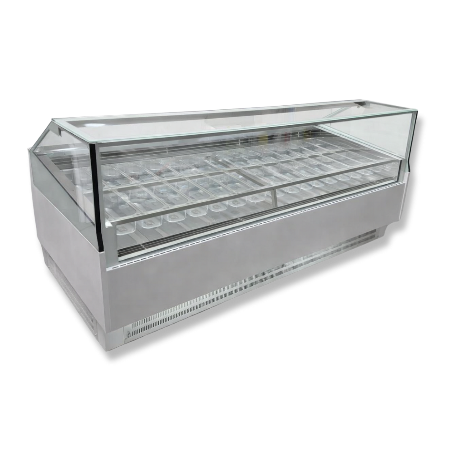 Vitrina para Helados o Gelato 26 sabores flotantes AZ-VH2530 EVO WHITE