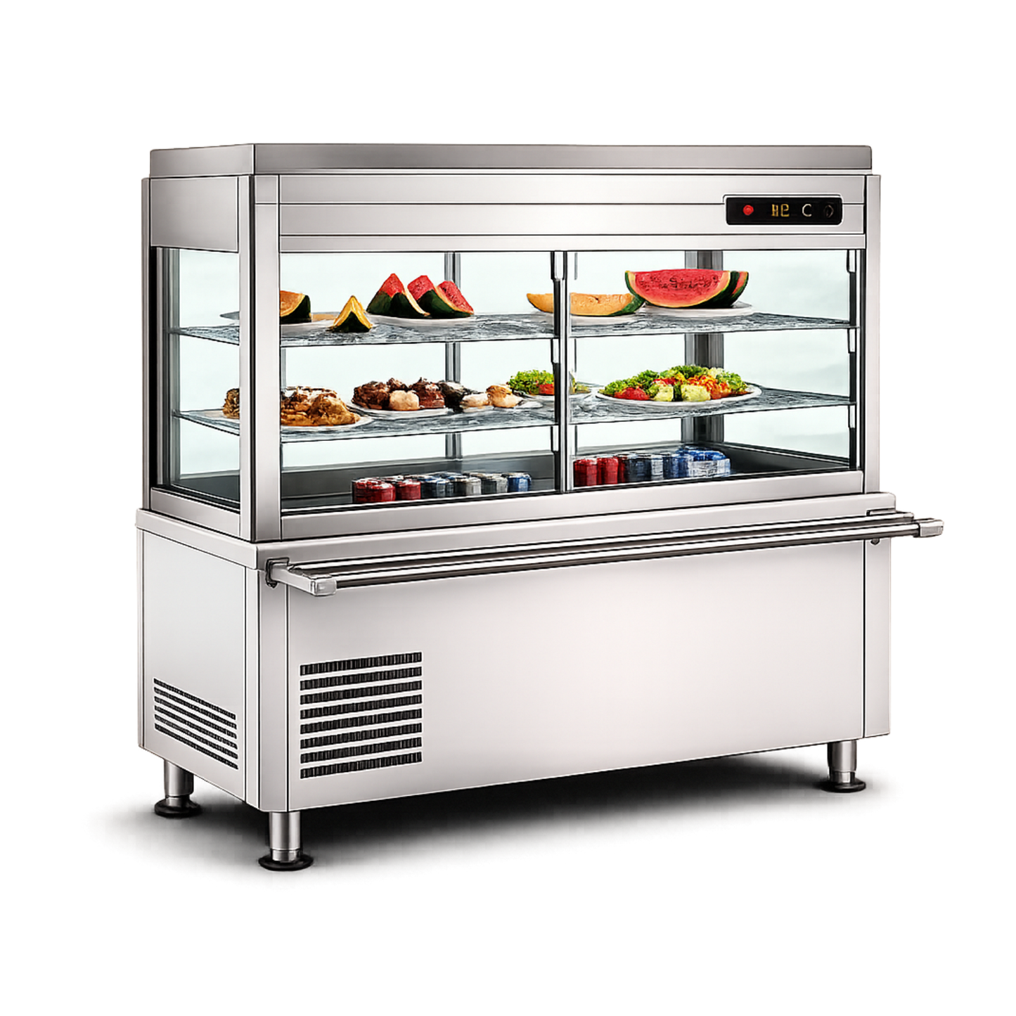 Vitrina refrigerada fría Self-Service / Buffet 160 cm