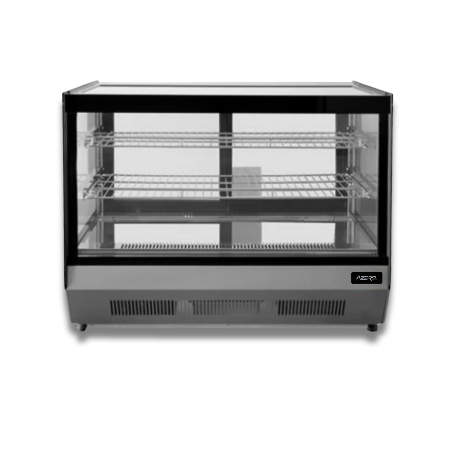 Vitrina refrigerada sobre mostrador de 70 cm.