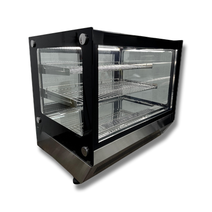 Vitrina refrigerada sobre mostrador de 70 cm.
