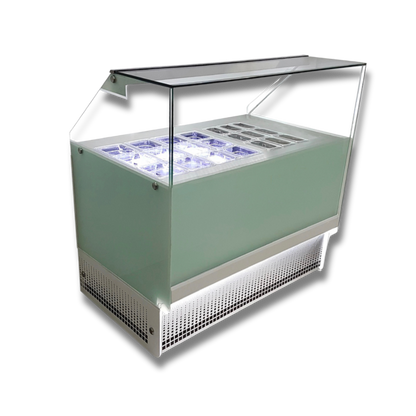 Vitrina topinera 12 Refrigerados + 9 Neutros WHITE