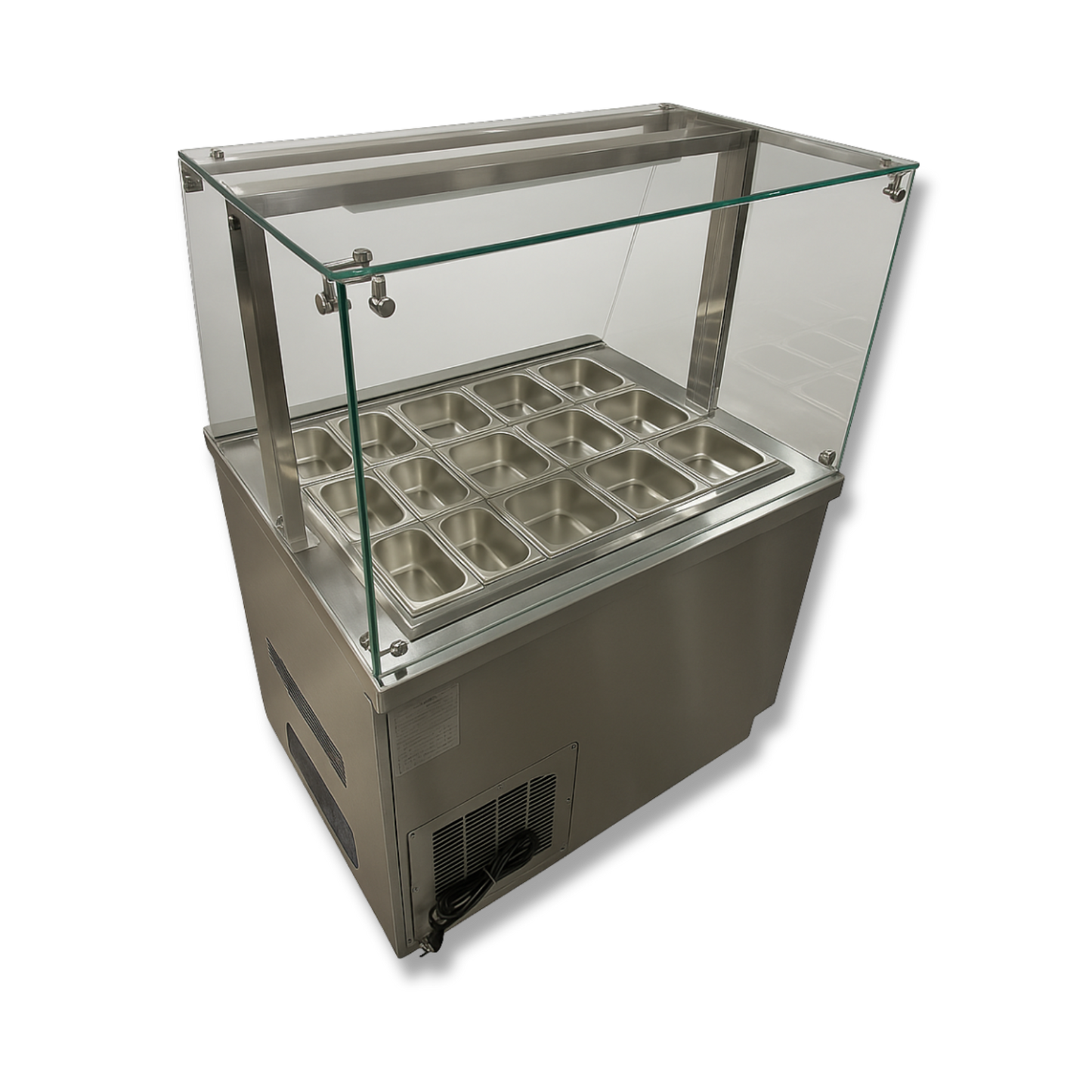 Vitrina topinera refrigerada 15 recipientes