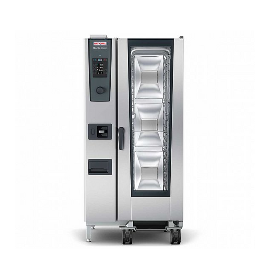 Horno RATIONAL iCombi Classic Modelo 201 a Gas 20 Bandejas GN 1/1
