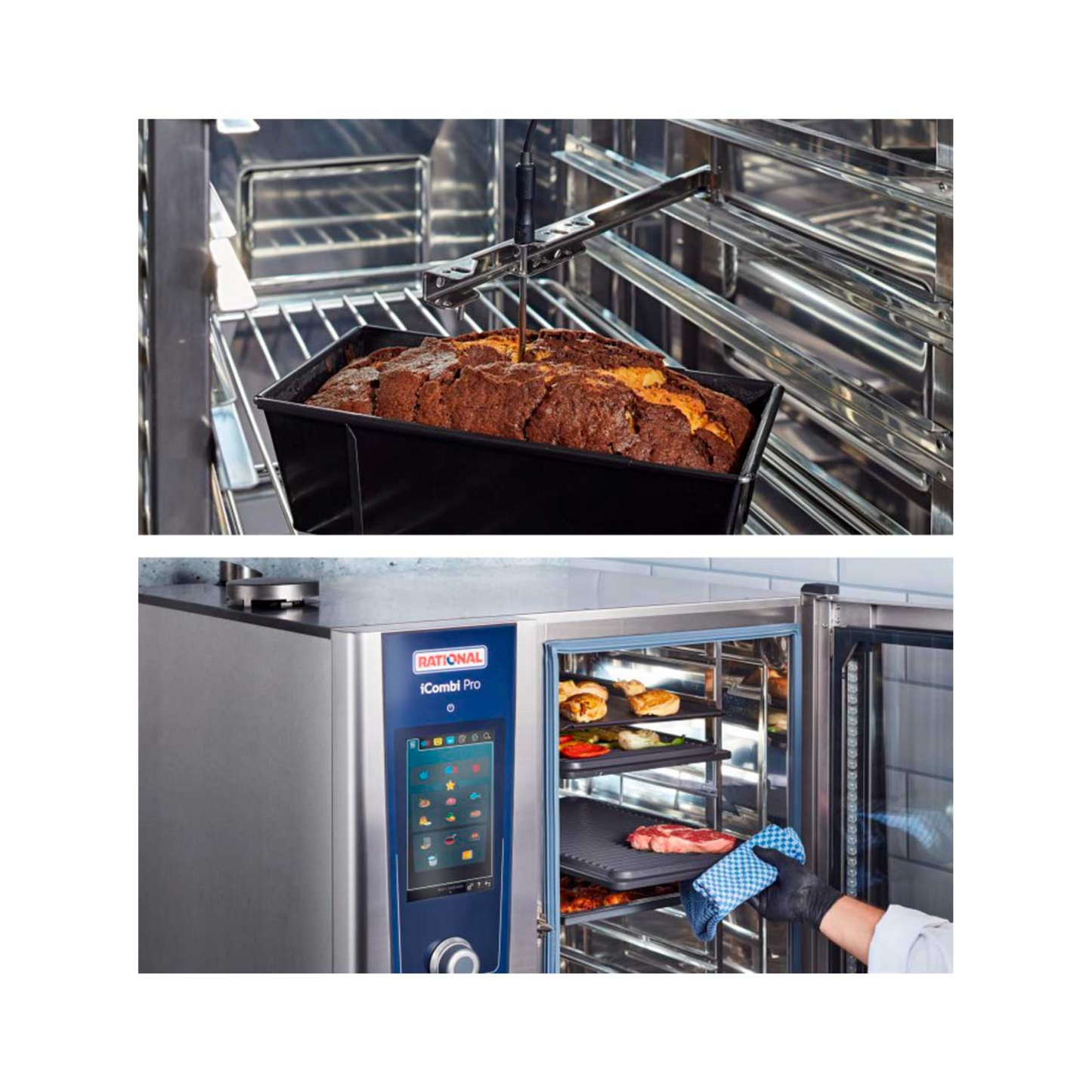 Horno RATIONAL iCombi Pro Modelo 201 Eléctrico 20 Bandejas GN 1/1